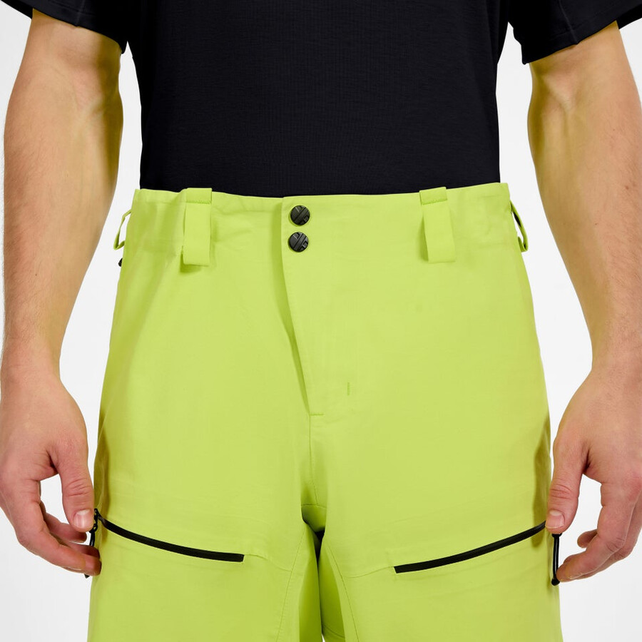 men s extrem vanguard gore-tex hose - gelb berghaus