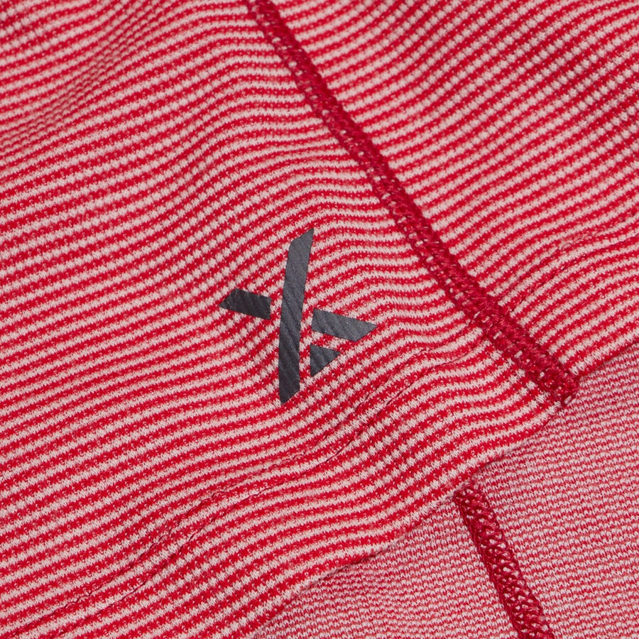 women s mtn guide long sleeve half zip - red berghaus
