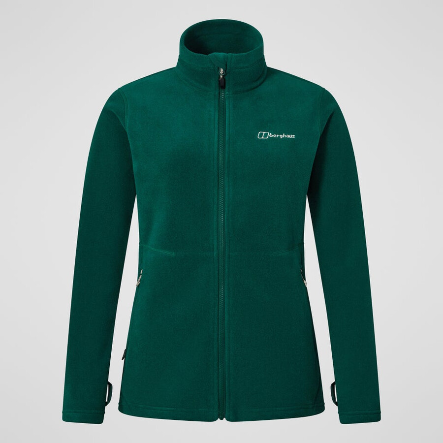 women s prism interactive polartec fleece jacket - green berghaus