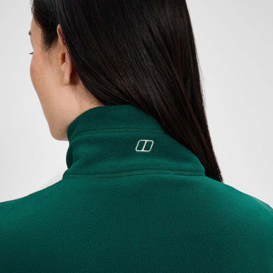 women s prism interactive polartec fleece jacket - green berghaus