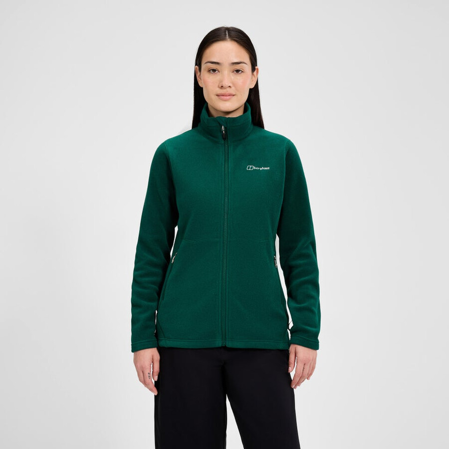 women s prism interactive polartec fleece jacket - green berghaus