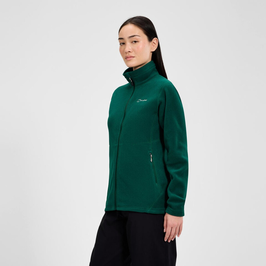 women s prism interactive polartec fleece jacket - green berghaus