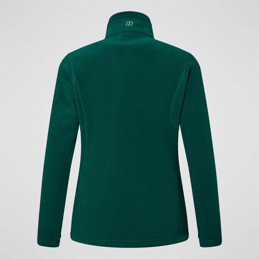 women s prism interactive polartec fleece jacket - green berghaus