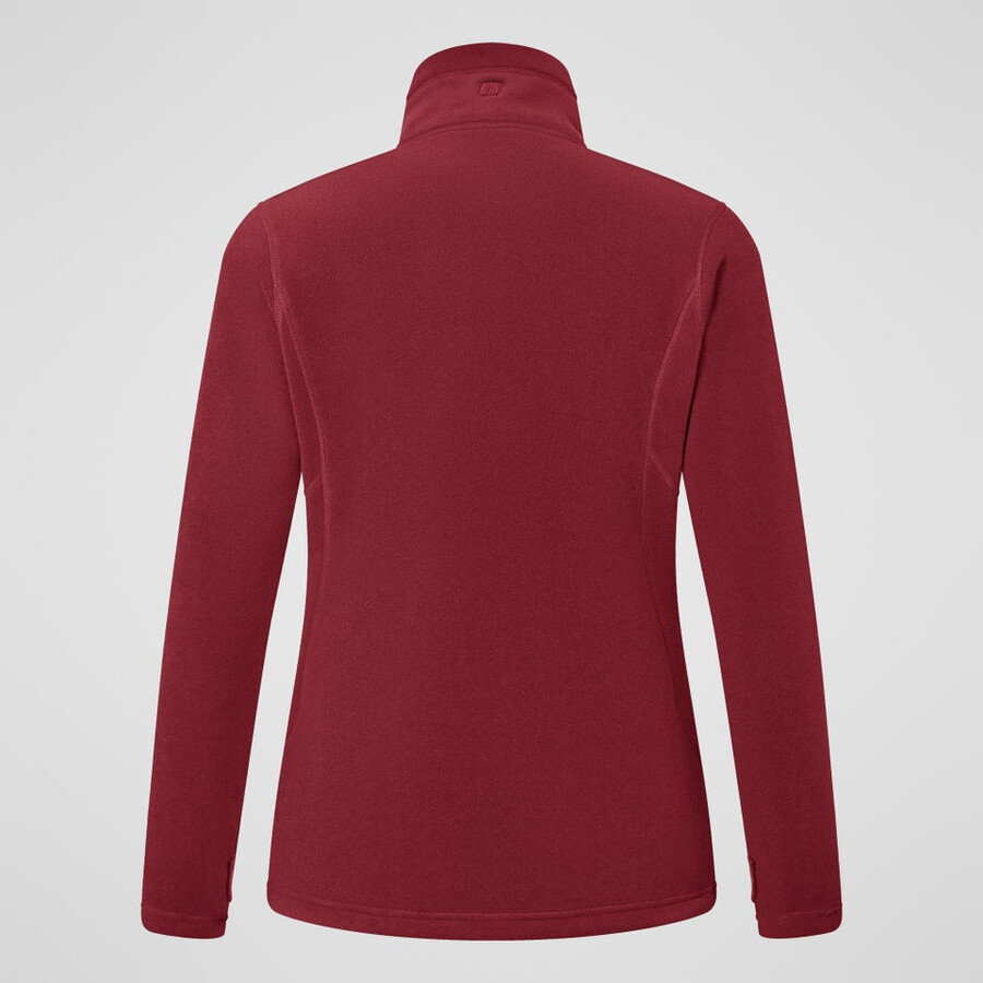 women s prism interactive polartec fleece jacke - rot berghaus