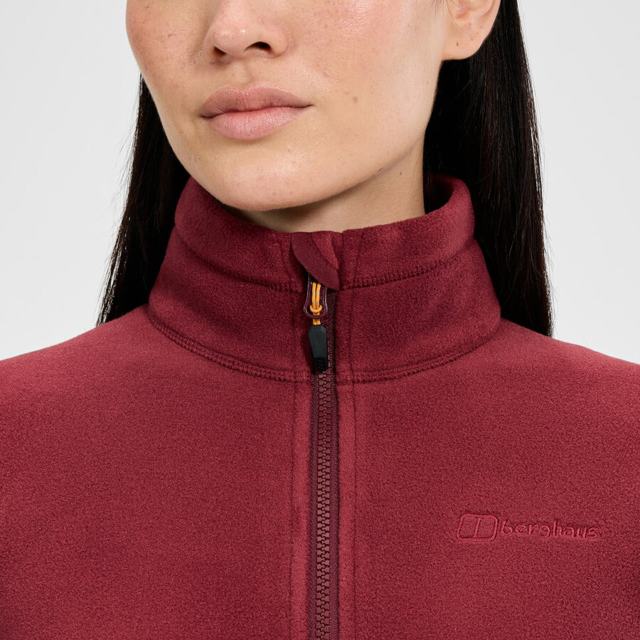 women s prism interactive polartec fleece jacke - rot berghaus