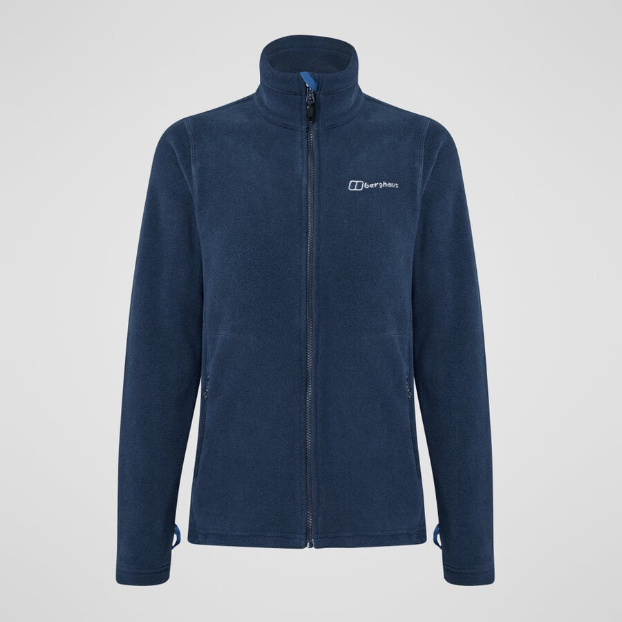 damen prism polartec interactive jacke - dark blue berghaus