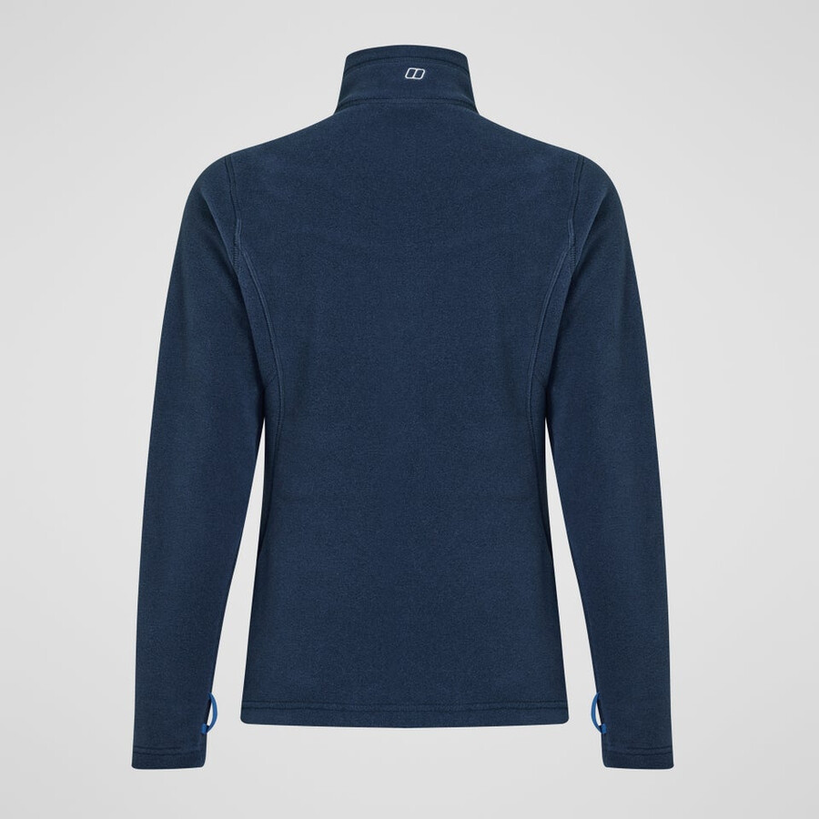 damen prism polartec interactive jacke - dark blue berghaus