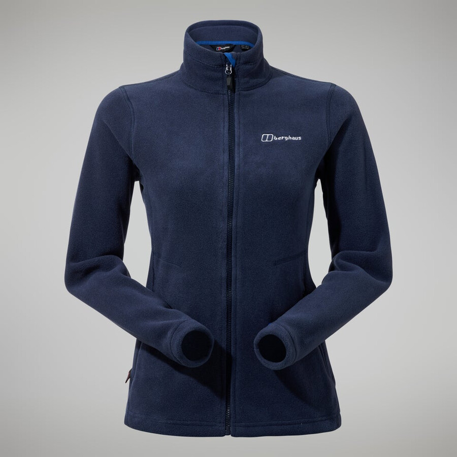 damen prism polartec interactive jacke - dark blue berghaus