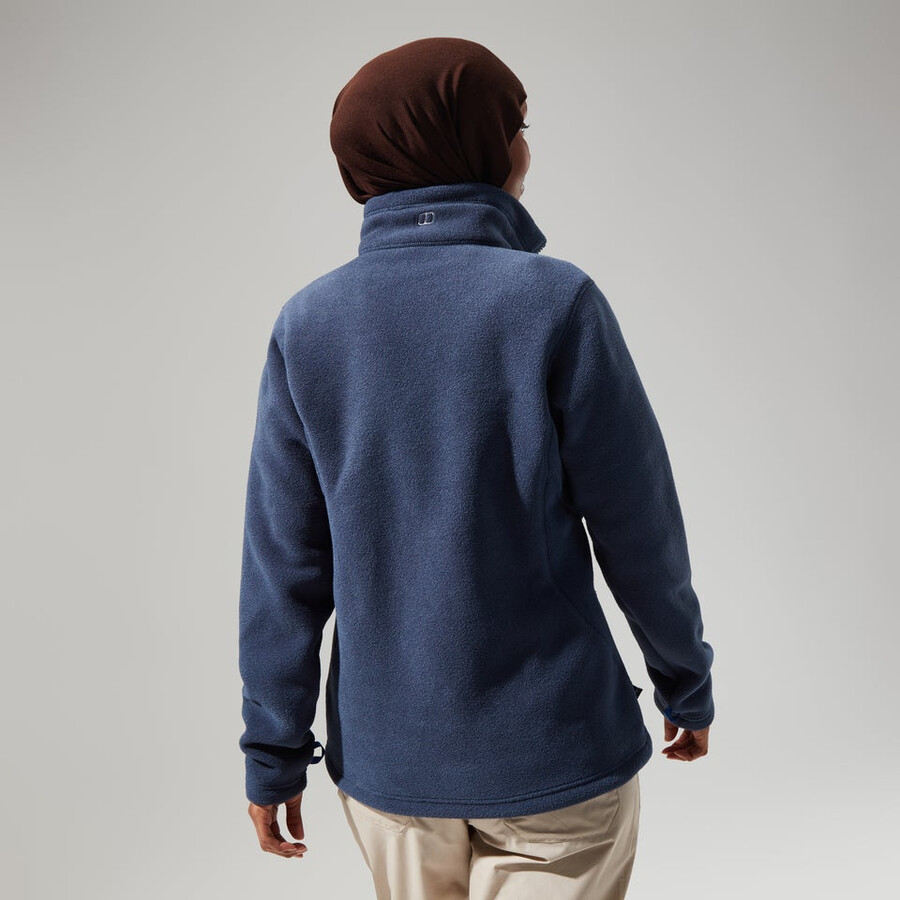 damen prism polartec interactive jacke - dark blue berghaus