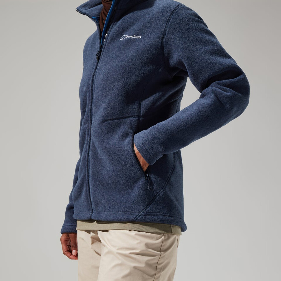 damen prism polartec interactive jacke - dark blue berghaus