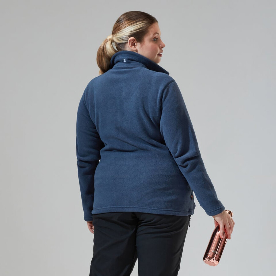 damen prism polartec interactive jacke - dark blue berghaus