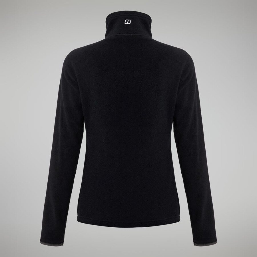 damen prism 2.0 micro half zip - blackblack die berghaus