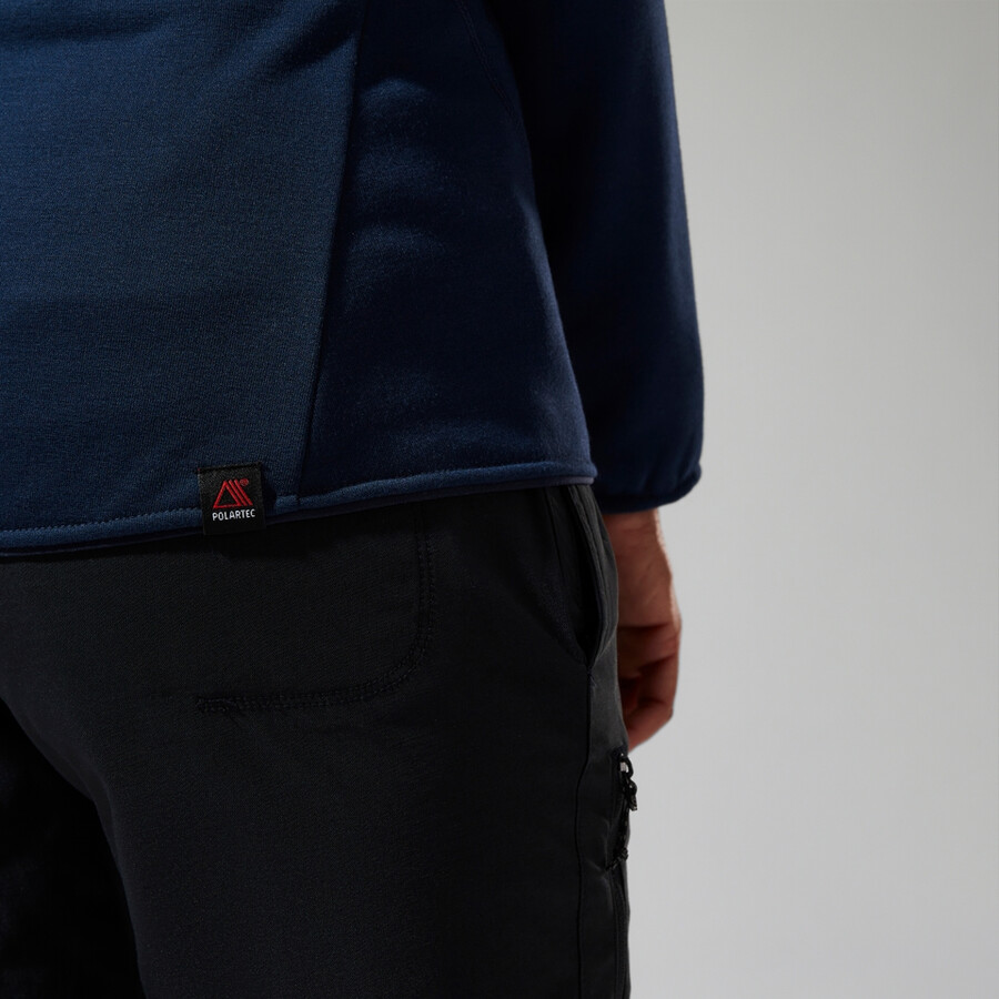 frauen heuberg-polartec-fleece - blau berghaus
