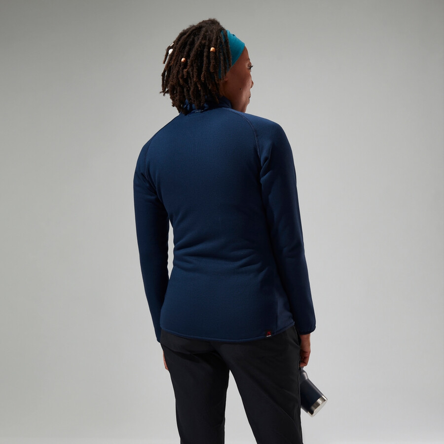 frauen heuberg-polartec-fleece - blau berghaus