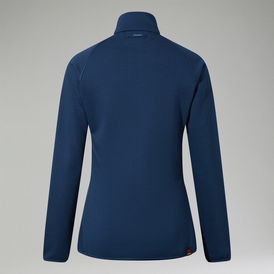 frauen heuberg-polartec-fleece - blau berghaus