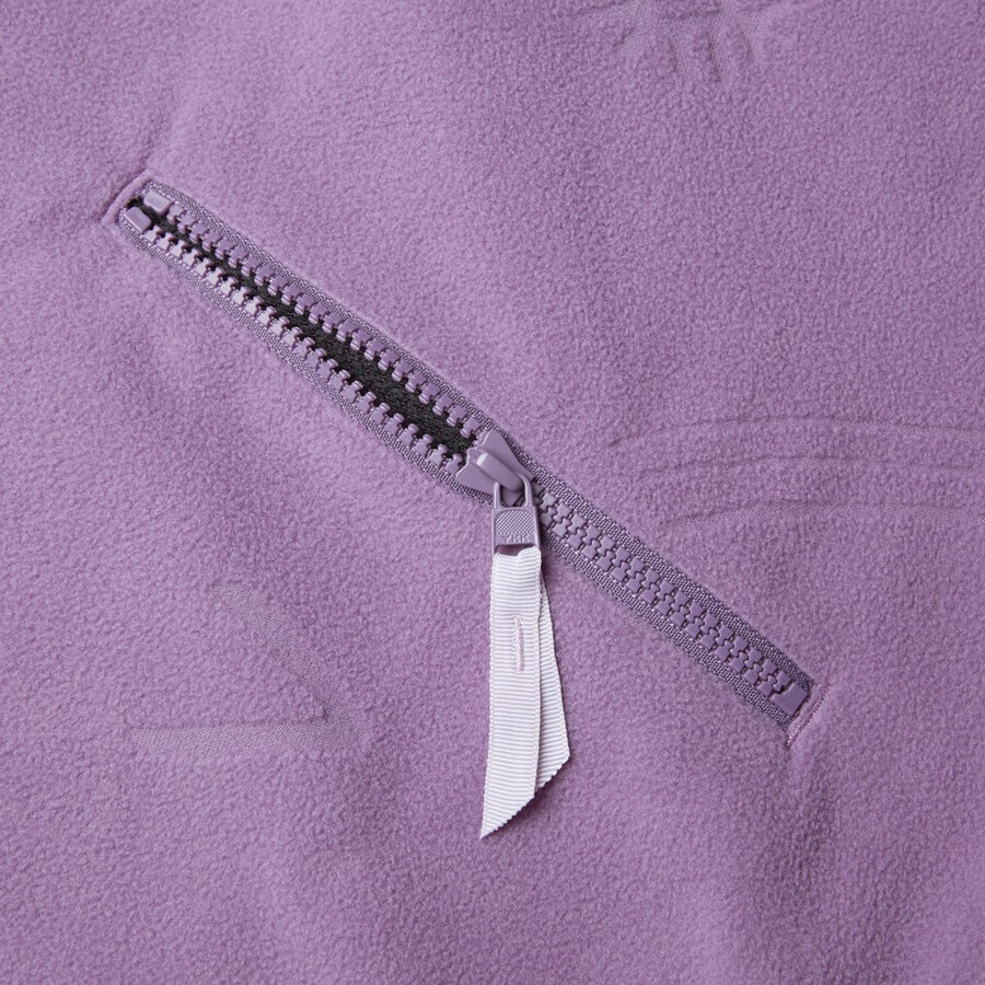 unisex tageszeitung der natur interactive fleece - lila berghaus