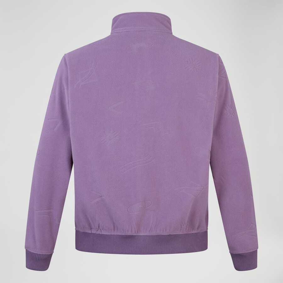 unisex tageszeitung der natur interactive fleece - lila berghaus