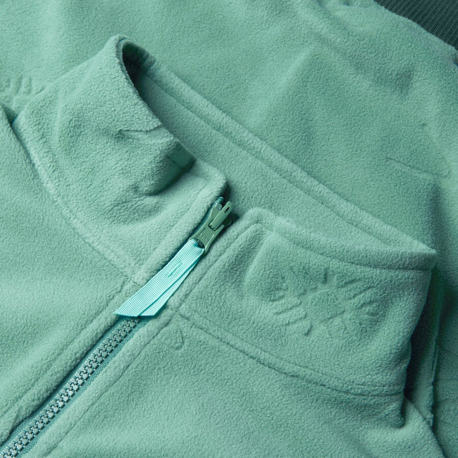 unisex tageszeitung der natur interactive fleece - grün berghaus