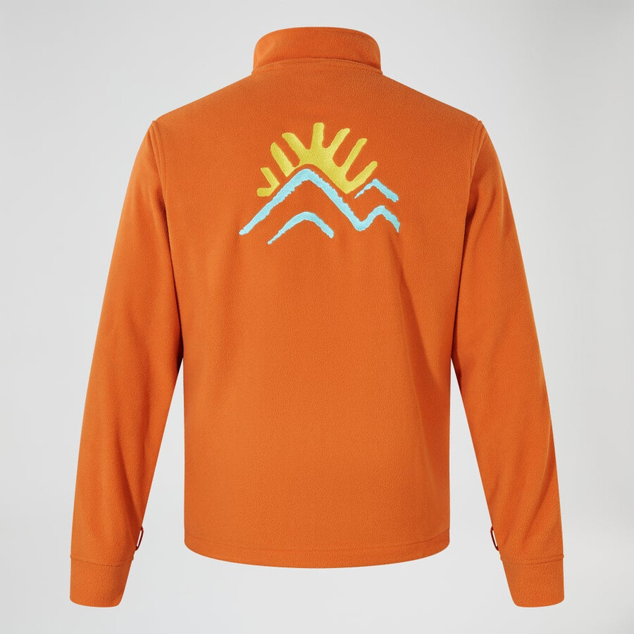 unisex sonnte peak interactive fleece - orange berghaus