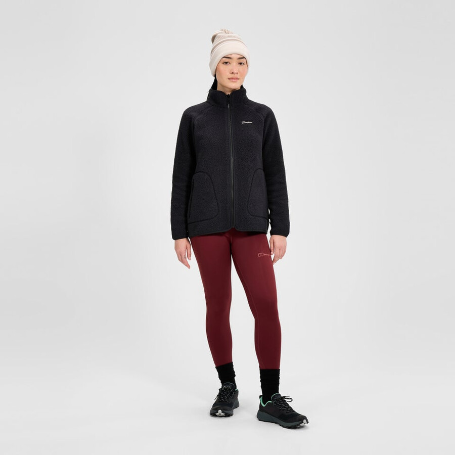 women s hanby interaktive jacke - schwarz berghaus