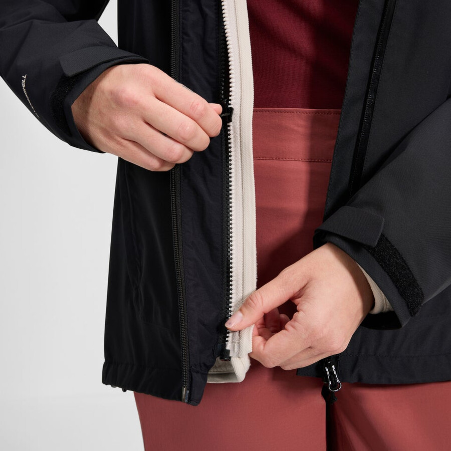women s hanby interaktive jacke - grau berghaus
