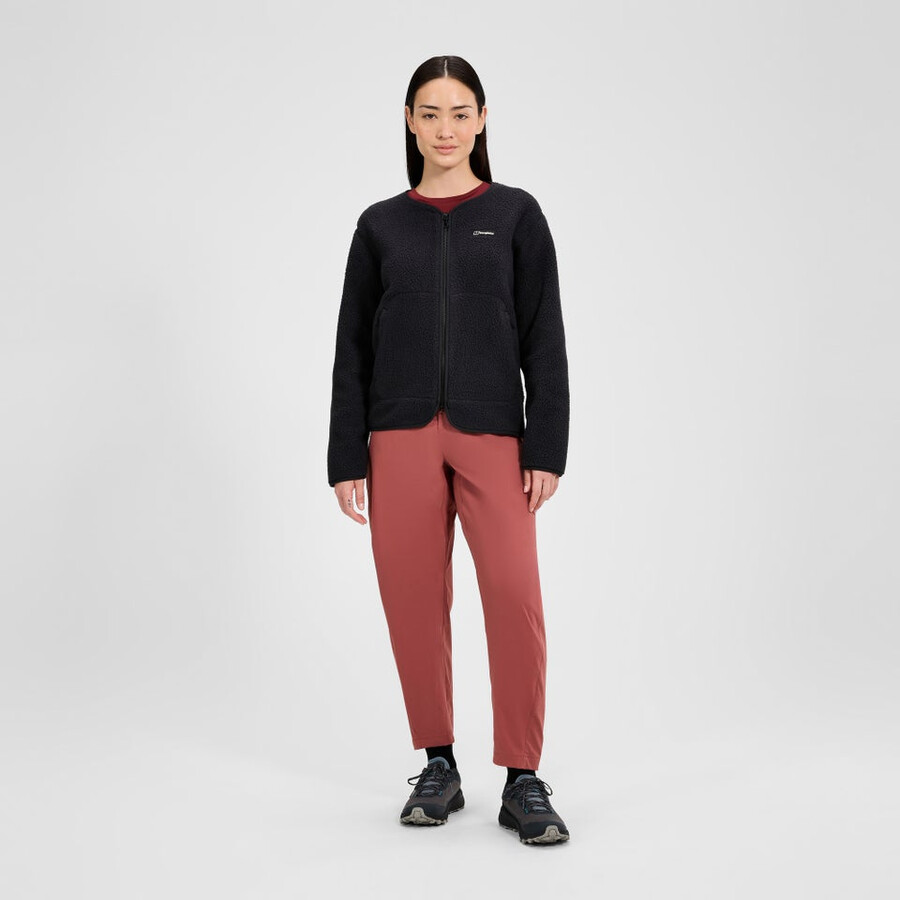 women s hanby entspannte jacke - schwarz berghaus