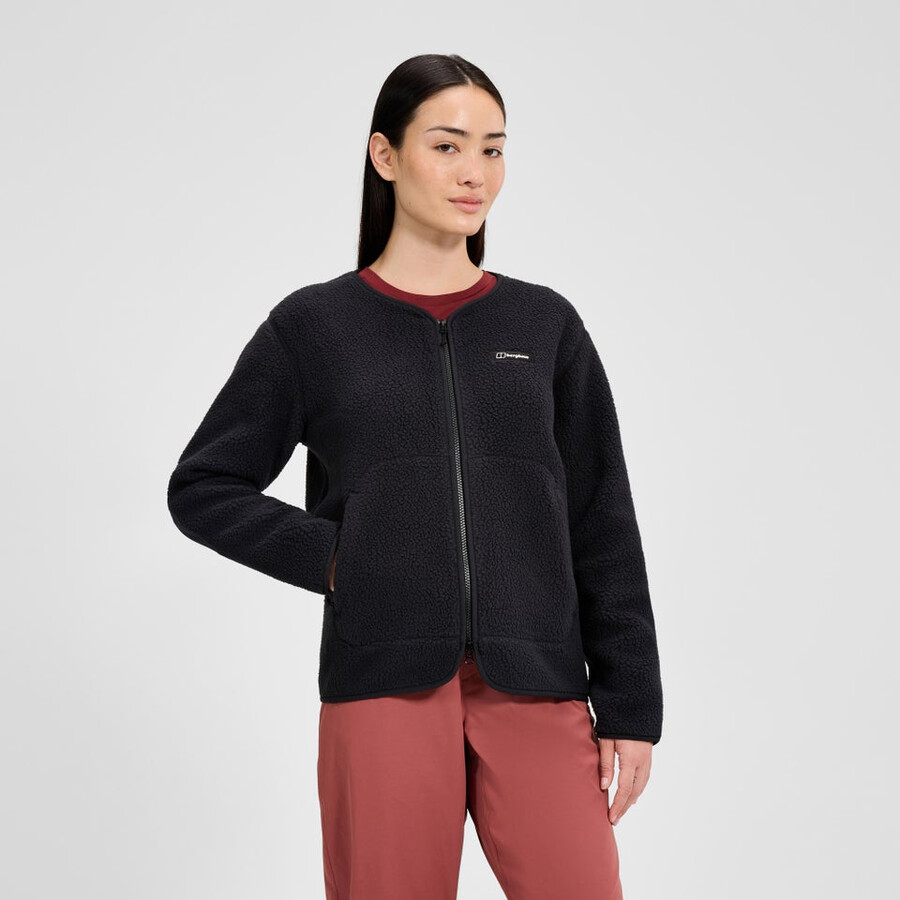 women s hanby entspannte jacke - schwarz berghaus