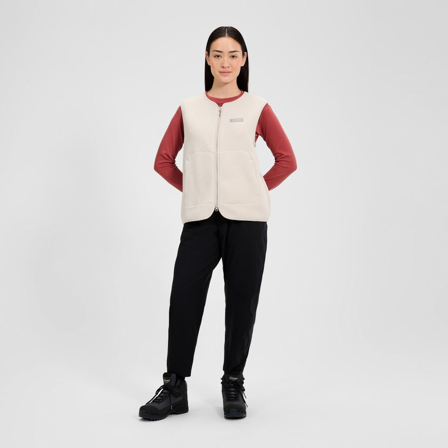 women s hanby entspannt weste - grau berghaus