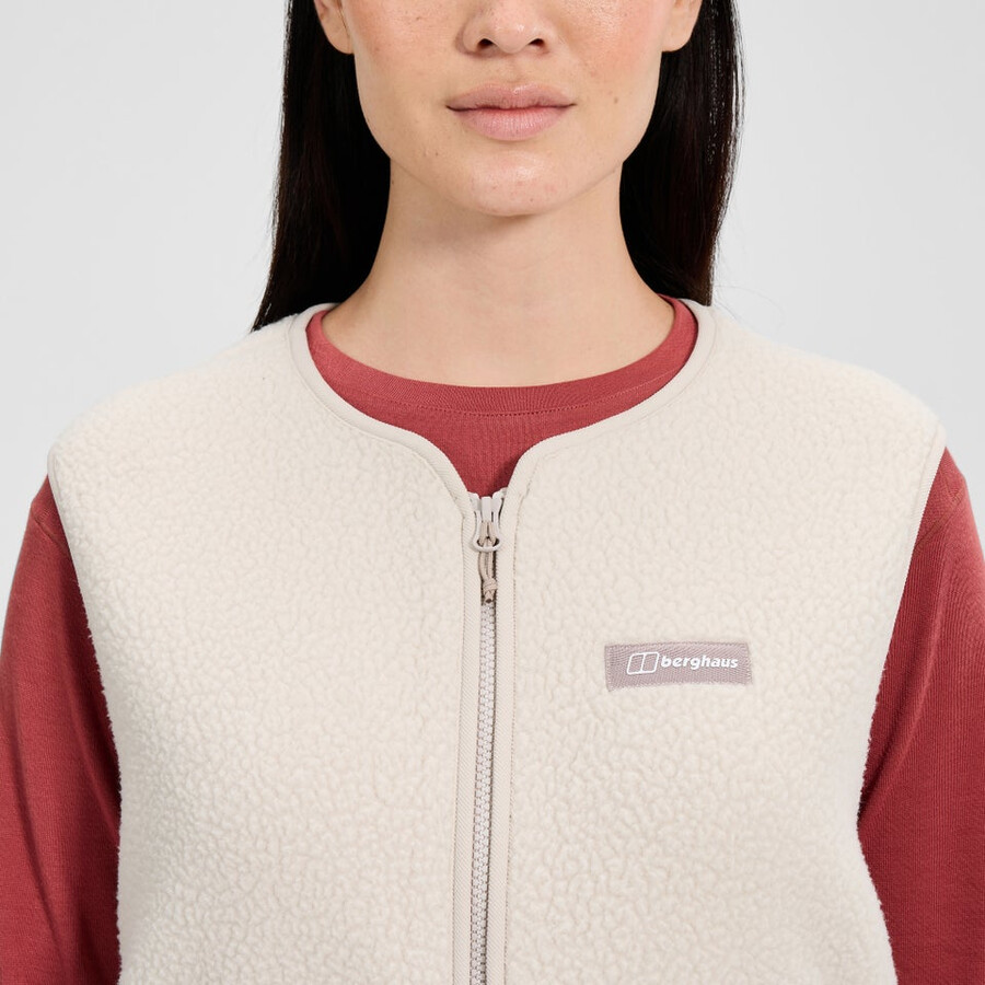 women s hanby entspannt weste - grau berghaus
