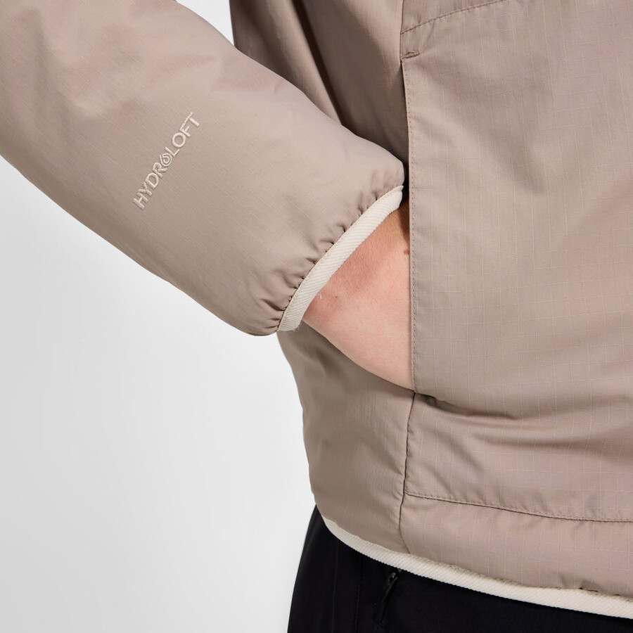 frauen asperton reversible jacket - naturgrau berghaus