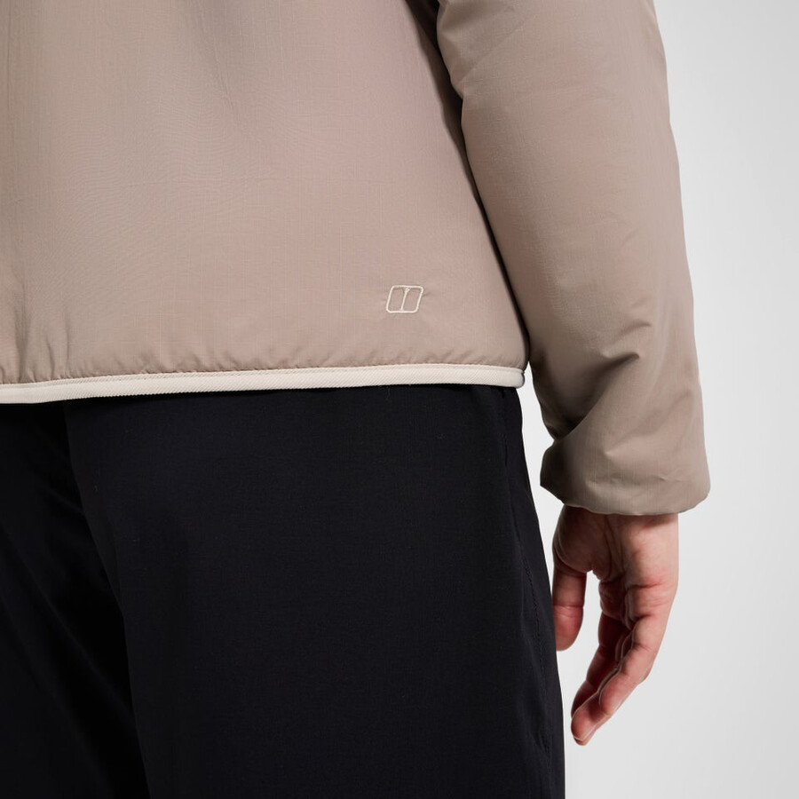 frauen asperton reversible jacket - naturgrau berghaus