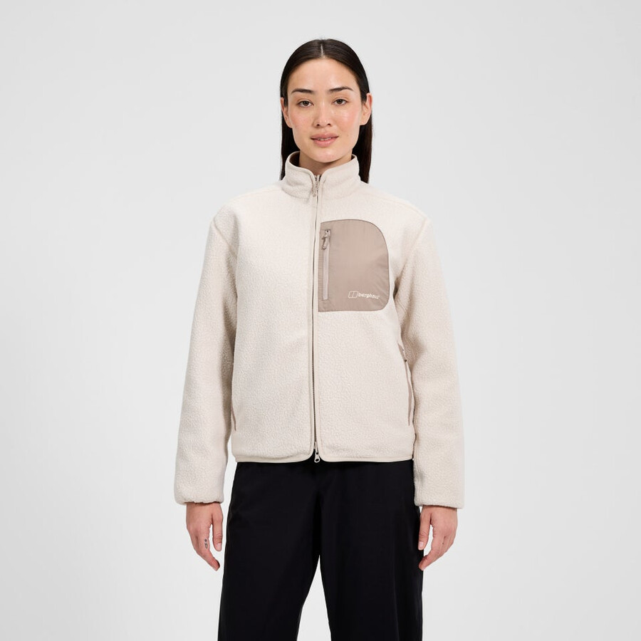 frauen asperton reversible jacket - naturgrau berghaus