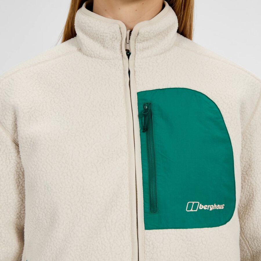 frauen asperton reversible jacket - greengrey berghaus
