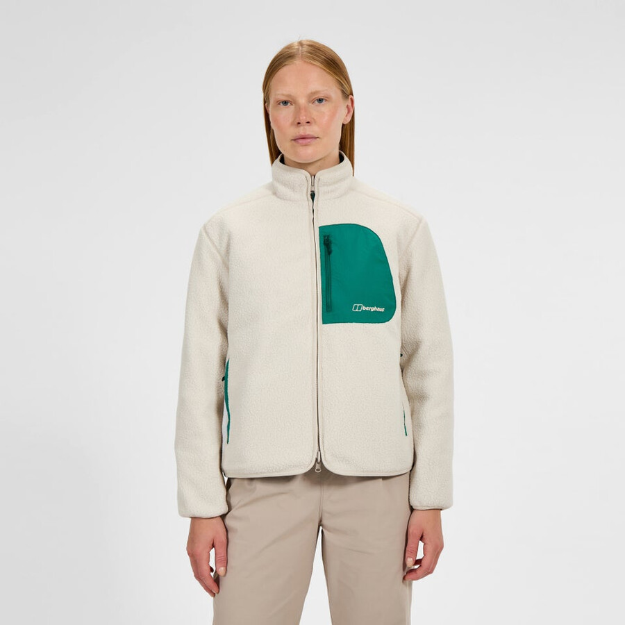 frauen asperton reversible jacket - greengrey berghaus