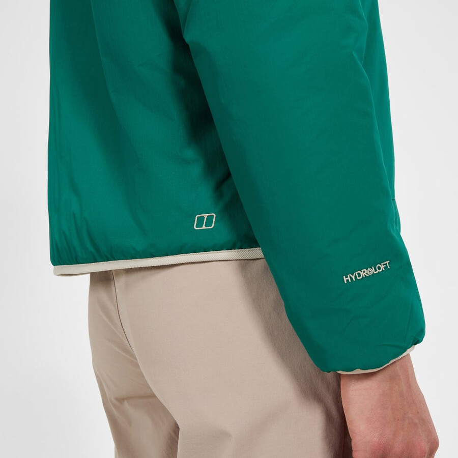 frauen asperton reversible jacket - greengrey berghaus