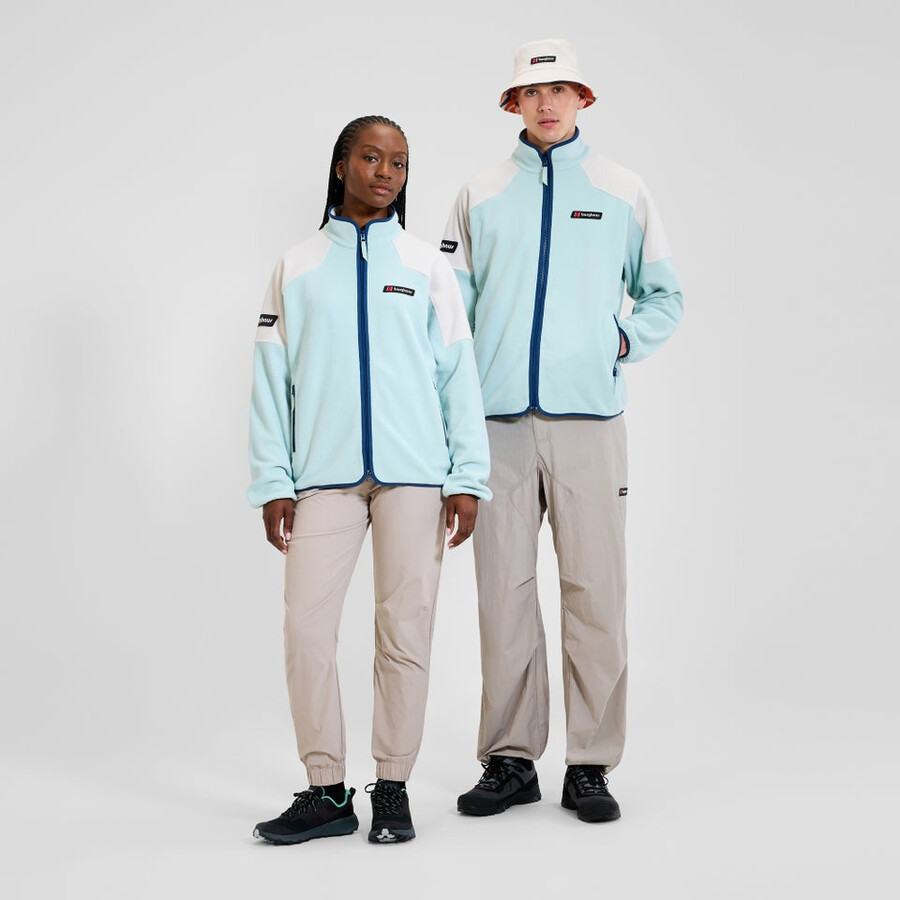 unisex-1997-fleece-jacke - grüngrau berghaus