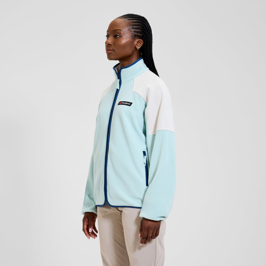 unisex-1997-fleece-jacke - grüngrau berghaus