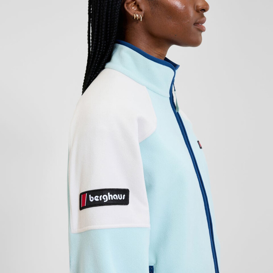 unisex-1997-fleece-jacke - grüngrau berghaus