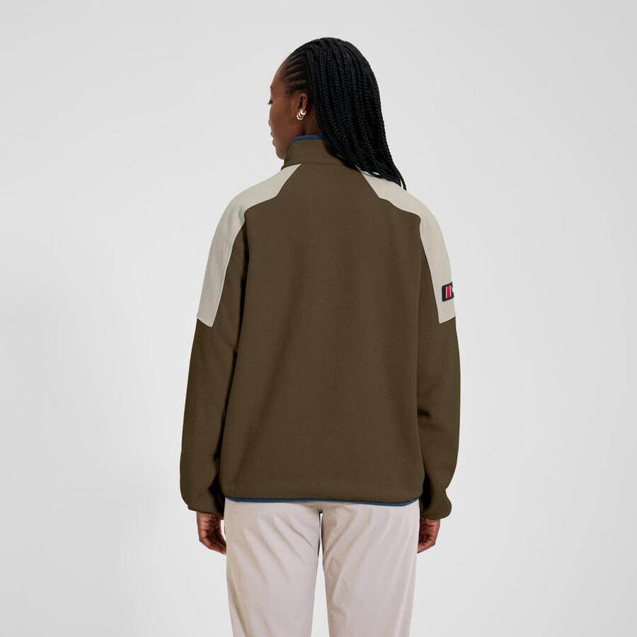 unisex-1997-fleece-jacke - braungrau berghaus