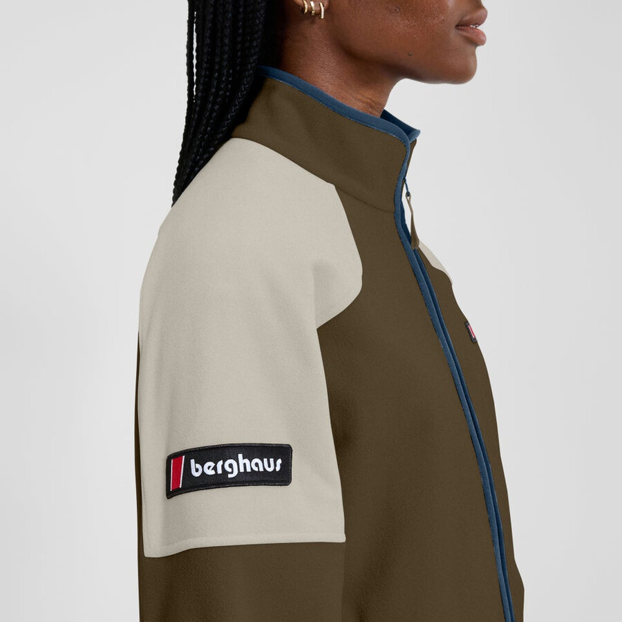 unisex-1997-fleece-jacke - braungrau berghaus