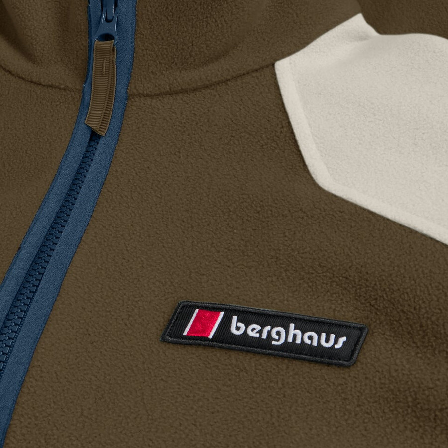 unisex-1997-fleece-jacke - braungrau berghaus