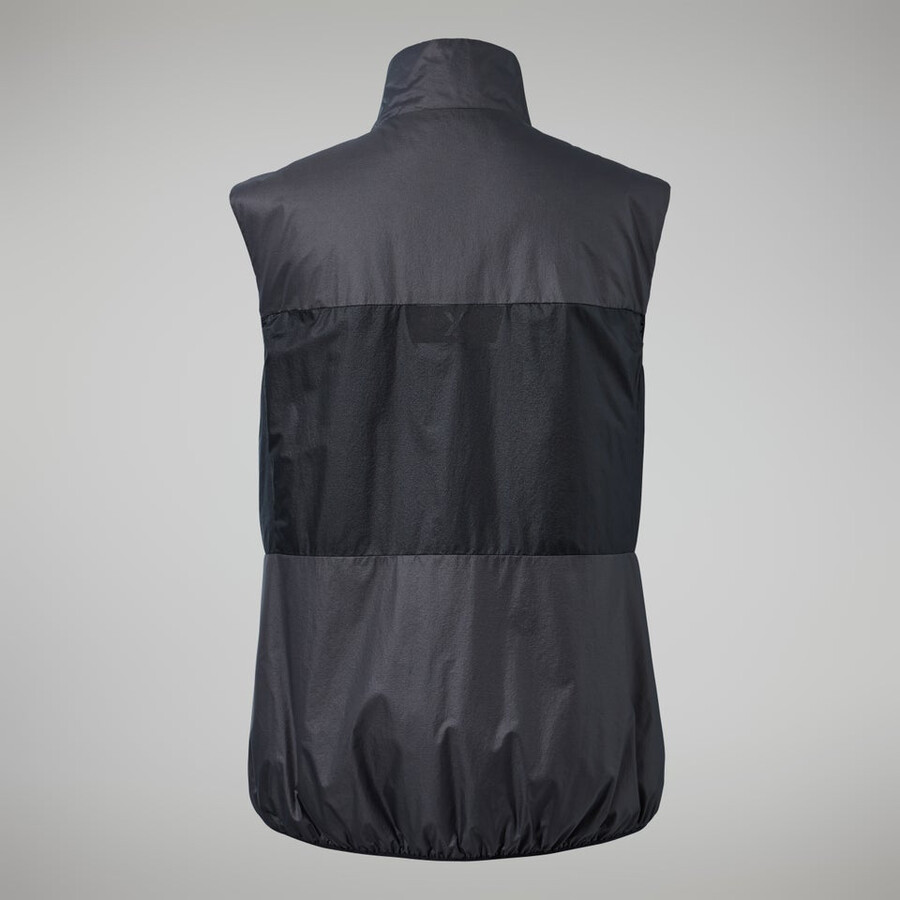women s mtn arete lb synthetische weste - grauschwarz berghaus