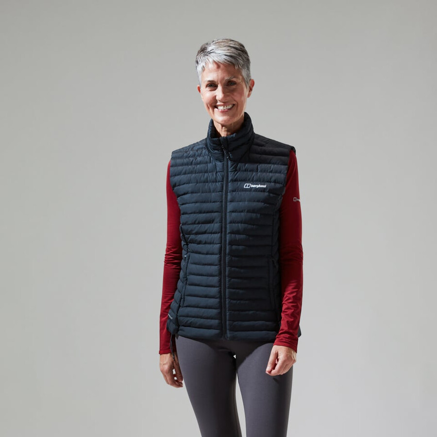 women s nula weste - schwarz berghaus