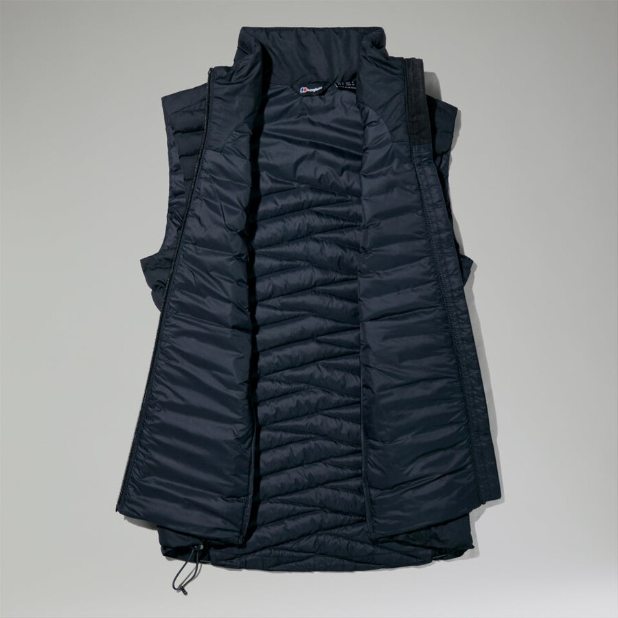 women s nula weste - schwarz berghaus