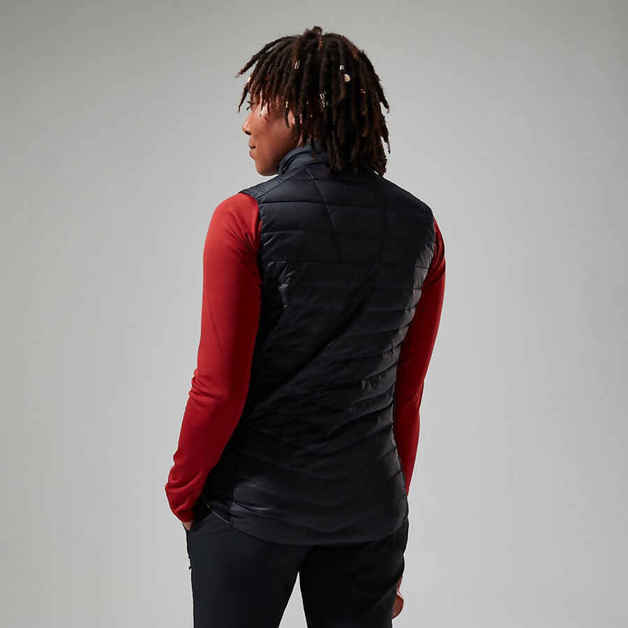 women s tephra 2.0 insulated gilet - schwarz berghaus