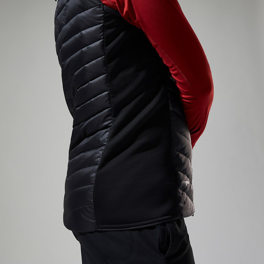 women s tephra 2.0 insulated gilet - schwarz berghaus