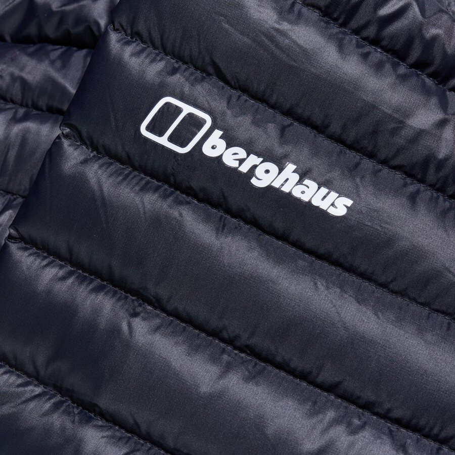 women s mtn seeker-mw-down hoody - schwarz berghaus