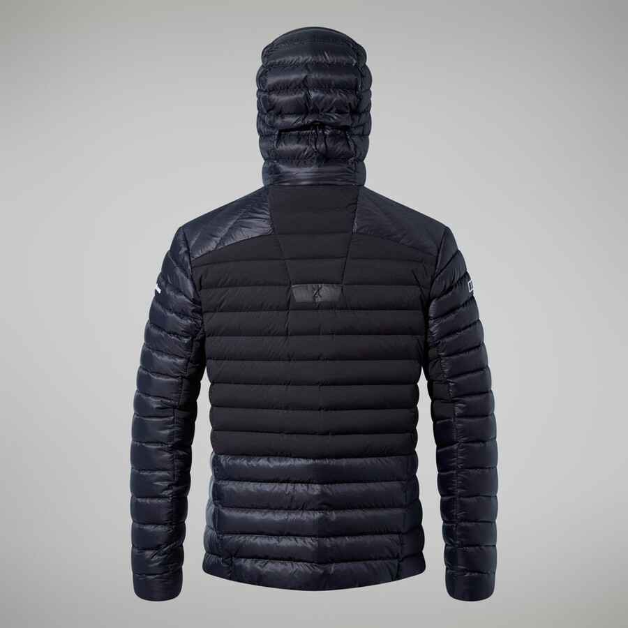 women s mtn seeker-mw-down hoody - schwarz berghaus
