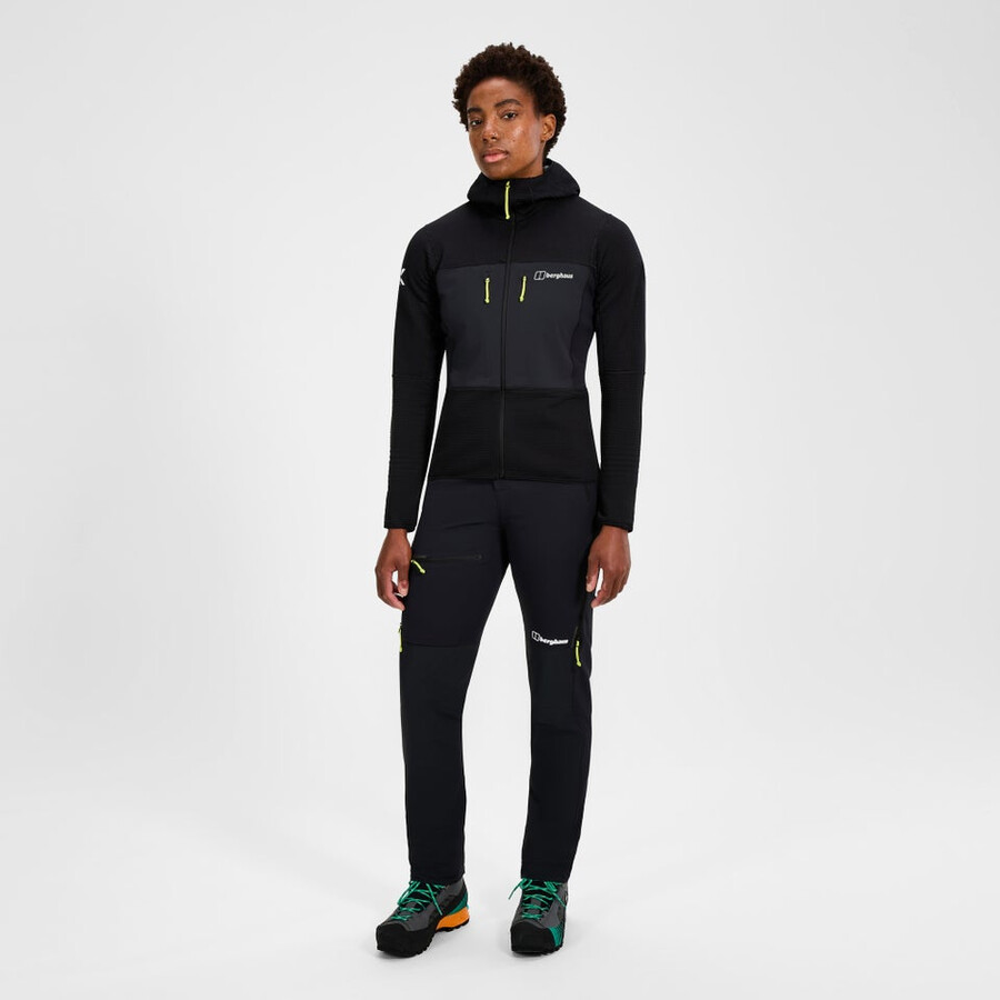 women s mtn guide hoody - schwarz berghaus