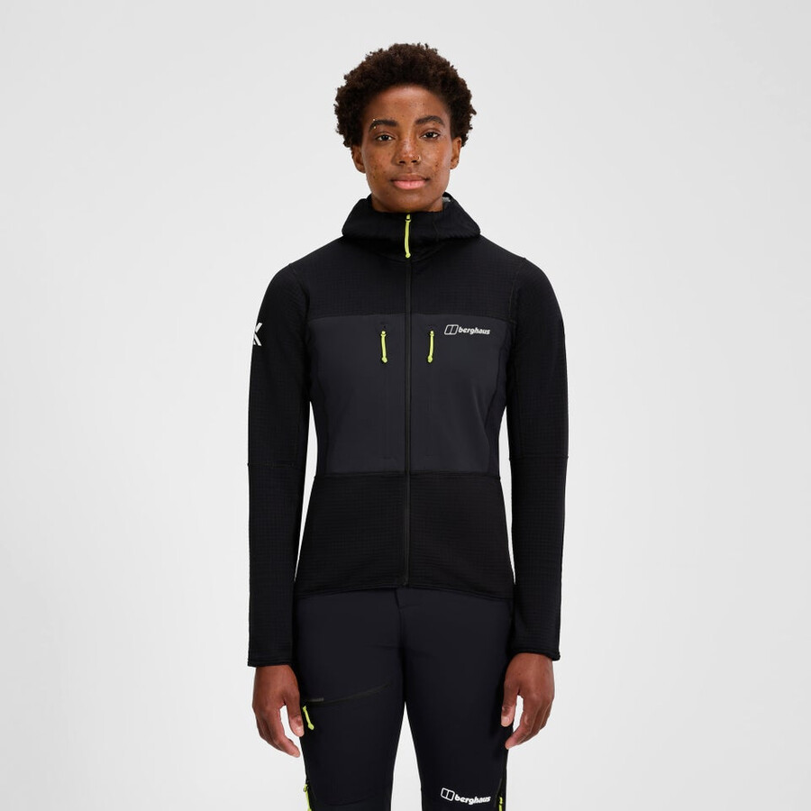 women s mtn guide hoody - schwarz berghaus